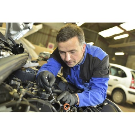 Ideall Nitrile Moto PowerGrip orange нітрилові 50 штук/25 пар Ультра міцні