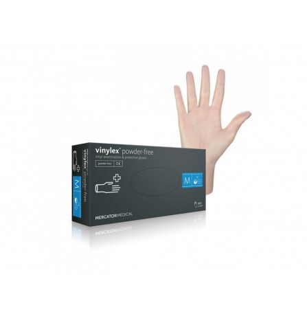 Перчатки Vinylex PF М (7-8) виниловые неопудренные (20%НДС)